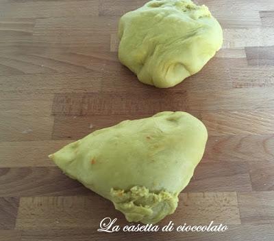 Piccole zucche di pan briosche per Halloween Piccole zucche di pan briosche per Halloween