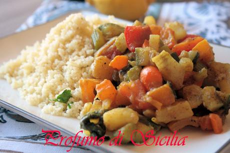 Cous Cous con Verdure al Ras el Hanout cous cous (37)b