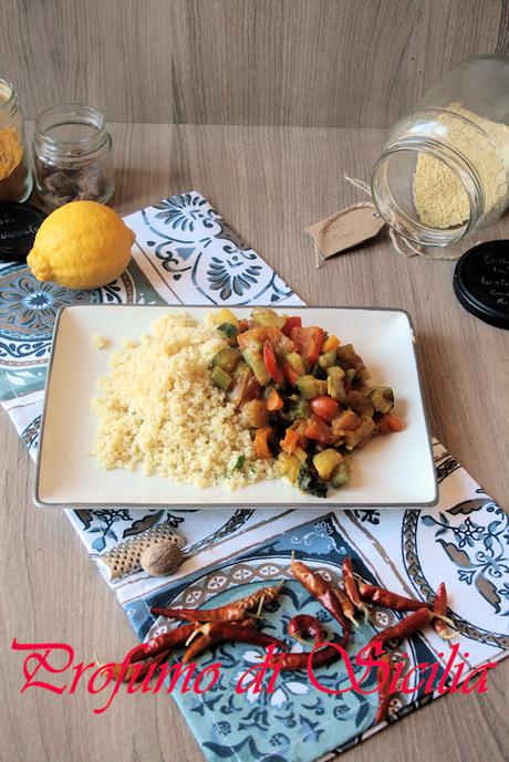 Cous Cous con Verdure al Ras el Hanout cous cous (20)b