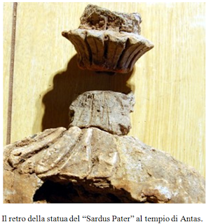 Archeologia. Individuata nel Tempio di Antas, a Fluminimaggiore, la prima raffigurazione del mitico Sardus Pater, la massima divinità sarda dell'antichità. Riflessioni di Fabio Isman Archeologia. Individuata nel Tempio di Antas, a Fluminimaggiore, la prima raffigurazione del mitico Sardus Pater, la massima divinità sarda dell'antichità. Riflessioni di Fabio Isman