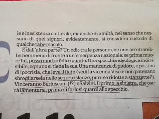 Con chi se la sta prendendo Michele Serra oggi? Con chi se la sta prendendo Michele Serra oggi?