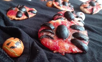 Pizzette di Halloween Pizzette di Halloween
