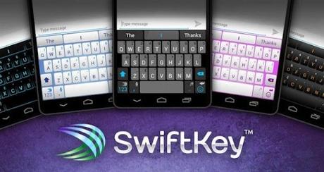 Swifkey Beta permette di usare una foto come sfondo della tastiera Swiftkey