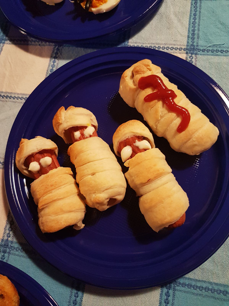 Homemade Halloween party 1
