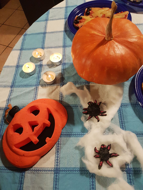 Homemade Halloween party 14