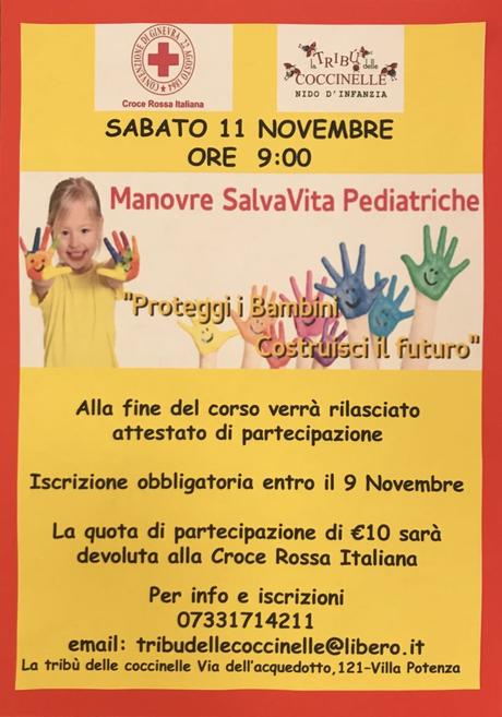 Lezione di Manovre Salvavita Pediatriche a Macerata Lezione di Manovre Salvavita Pediatriche a Macerata