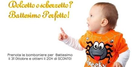 Dolcetto o scherzetto? Battesimo perfetto! Dolcetto o scherzetto? Battesimo perfetto!