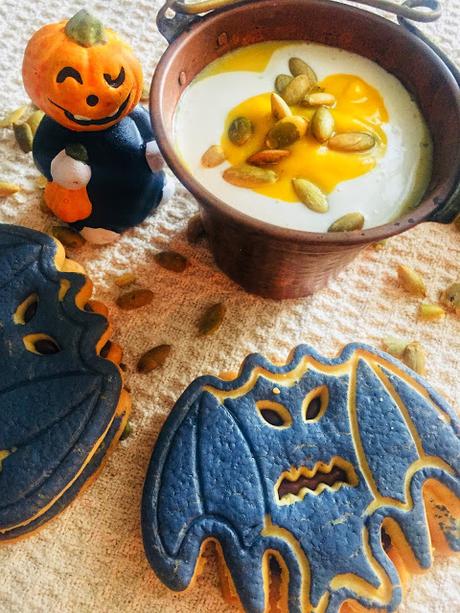 Un cappuccino mostruosamente buono #HallowenFood Un cappuccino mostruosamente buono #HallowenFood