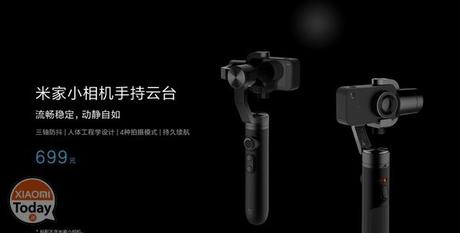Ecco gli accessori ufficiali per la Mijia Mini Action Cam 4K: gimbal e case waterproof mijia