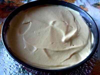 Torta Zabaione Chantilly, Namelaka al Fondente e profumo d'Arancia Torta Zabaione Chantilly, Namelaka al Fondente e profumo d'Arancia