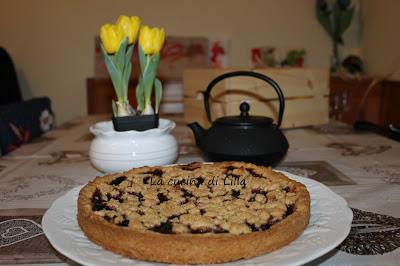 Crostate: Crostata integrale con marmellata Crostate: Crostata integrale con marmellata