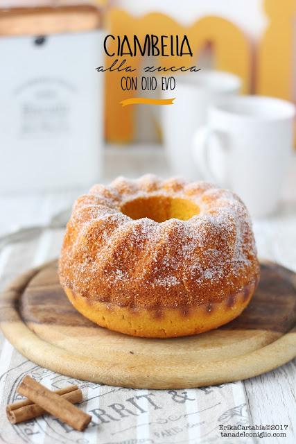 Ciambella alla zucca con olio evo Ciambella alla zucca con olio evo