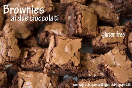 Brownies al doppio cioccolato senza glutine (di Martha Stewart) Brownies al doppio cioccolato senza glutine (di Martha Stewart)