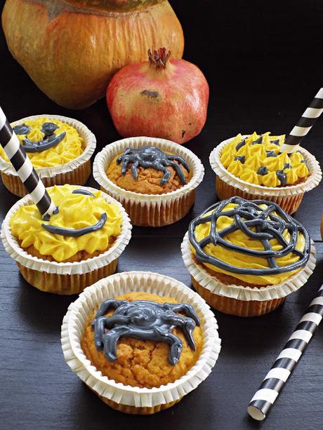 Muffins alla zucca per Halloween Muffins alla zucca per Halloween