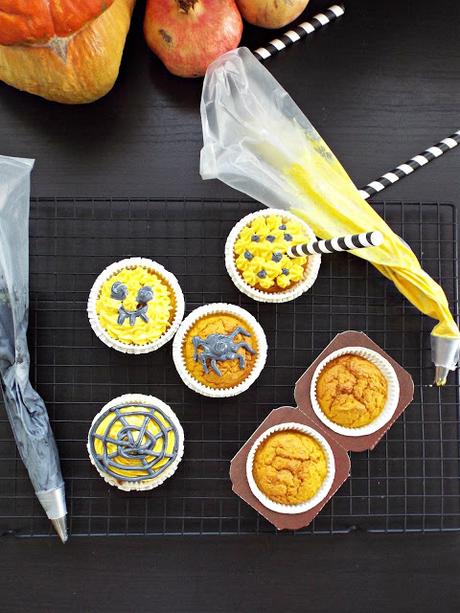 Muffins alla zucca per Halloween Muffins alla zucca per Halloween