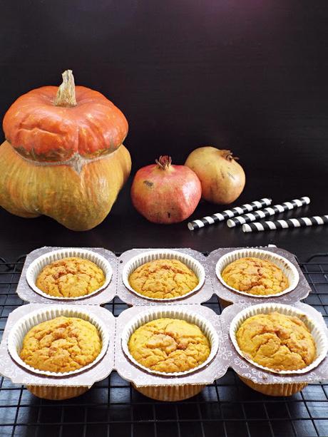 Muffins alla zucca per Halloween Muffins alla zucca per Halloween
