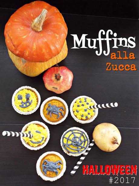 Muffins alla zucca per Halloween Muffins alla zucca per Halloween