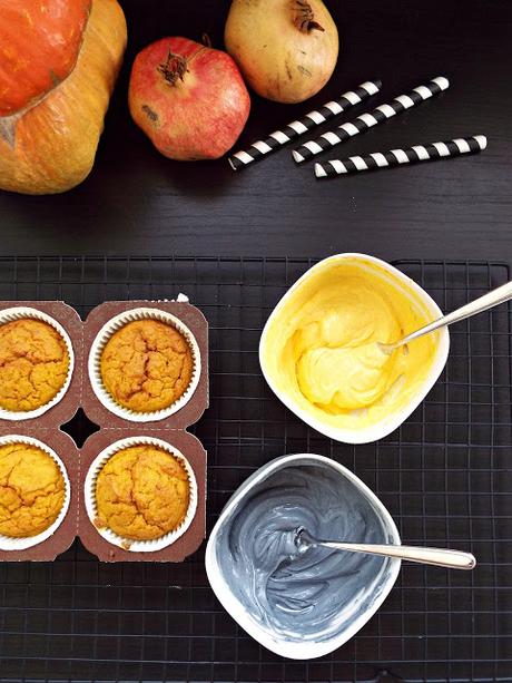 Muffins alla zucca per Halloween Muffins alla zucca per Halloween