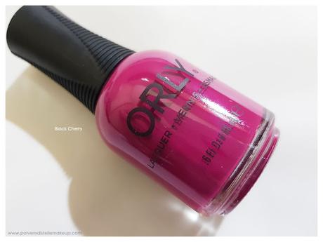 Black Cherry Velvet Dream Orly Black Cherry Velvet Dream Orly