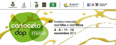 CARTOCETO DOP, IL FESTIVAL – 41^ MOSTRA MERCATO DELL’OLIO E DELL’OLIVA CARTOCETO DOP, IL FESTIVAL – 41^ MOSTRA MERCATO DELL’OLIO E DELL’OLIVA