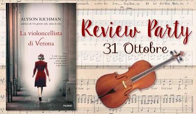 Review Party: La violoncellista di Verona di Alyson Richman Review Party: La violoncellista di Verona di Alyson Richman