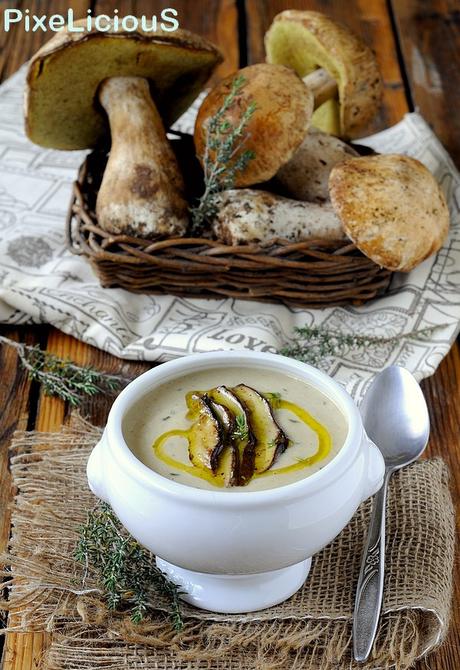Vellutata di Funghi Porcini e Patate Vellutata di Funghi Porcini e Patate