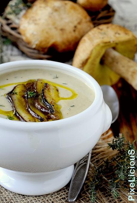 Vellutata di Funghi Porcini e Patate Vellutata di Funghi Porcini e Patate