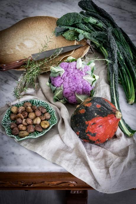TESTAROLI AUTUNNALI {AL CAVOLO VIOLA & NERO, CASTAGNE, ZUCCA E TACCHINO} TESTAROLI AUTUNNALI {AL CAVOLO VIOLA & NERO, CASTAGNE, ZUCCA E TACCHINO}