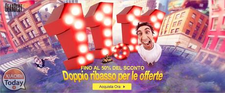 GearBest 11.11 – La promo migliore di sempre sta arrivando! GearBest 11.11 – La promo migliore di sempre sta arrivando!