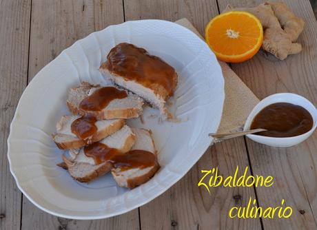 Arista al caramello salato con salsa di arancia e zenzero Arista al caramello salato con salsa di arancia e zenzero