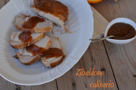 Arista al caramello salato con salsa di arancia e zenzero Arista al caramello salato con salsa di arancia e zenzero