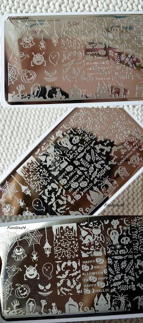 Stamping e nail art di Halloween by Nurbesten Stamping e nail art di Halloween by Nurbesten