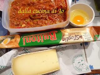 Croissant salati ragù e toma Croissant salati ragù e toma