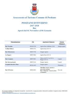 POSITANO : Inverno. Alberghi e ristoranti Aperti e chiusi. POSITANO : Inverno. Alberghi e ristoranti Aperti e chiusi.