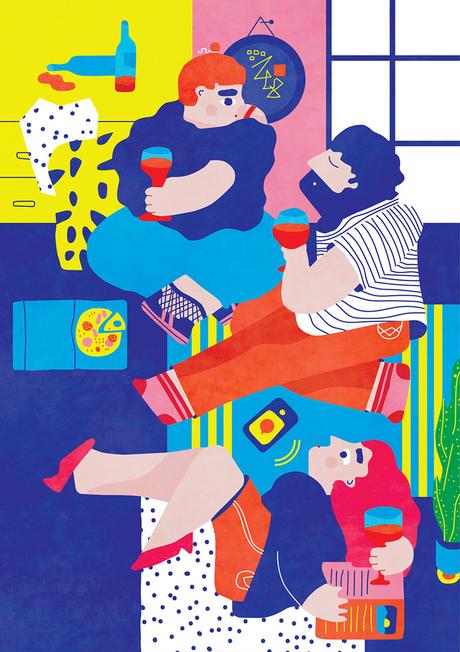 ILLUSTRAZIONE: I colori vibranti di Andreea Dobrin Dinu ILLUSTRAZIONE: I colori vibranti di Andreea Dobrin Dinu