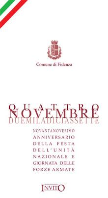 Il quattro novembre nel ricordo di Caporetto Il quattro novembre nel ricordo di Caporetto