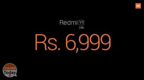 Xiaomi Redmi Y1 e Y1 Lite sono i due nuovi smartphone presentati oggi in India redmi y1