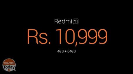Xiaomi Redmi Y1 e Y1 Lite sono i due nuovi smartphone presentati oggi in India redmi y1