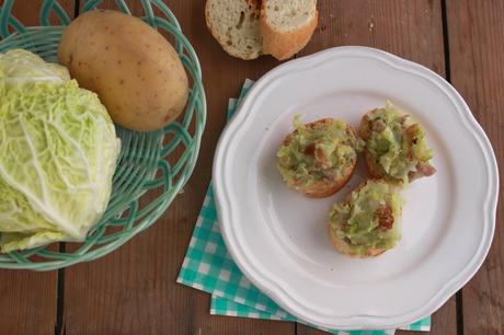Verza, patate e salsicca la mia cucina marchigiana Verza, patate e salsicca la mia cucina marchigiana