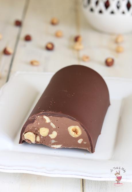 Torrone dei morti alle nocciole e cioccolato Torrone dei morti alle nocciole e cioccolato