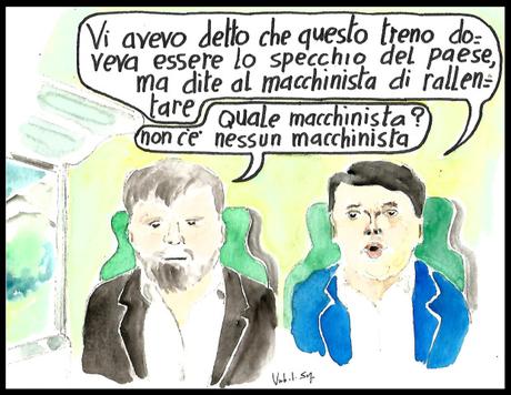 Umberto Scopa – Alta velocità renzista Umberto Scopa – Alta velocità renzista