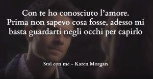 SEGNALAZIONE STAI CON ME DI KAREN MORGAN SEGNALAZIONE STAI CON ME DI KAREN MORGAN