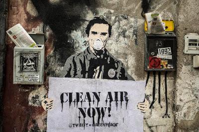 Titti, Fellini, Loren, Pasolini, Papa Francesco: la street art di Roma contro l'inquinamento da diesel Titti, Fellini, Loren, Pasolini, Papa Francesco: la street art di Roma contro l'inquinamento da diesel