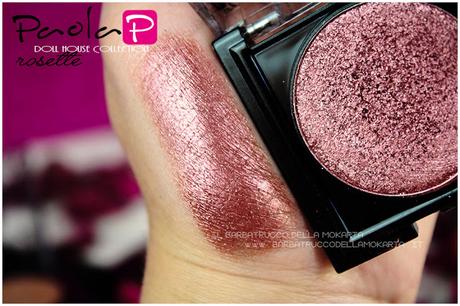 eyeshadow ombretti paolaP doll house rosette swatches eyeshadow ombretti paolaP doll house rosette swatches