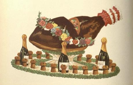 Decorating a Victorian Buffet Table. Decorating a Victorian Buffet Table.