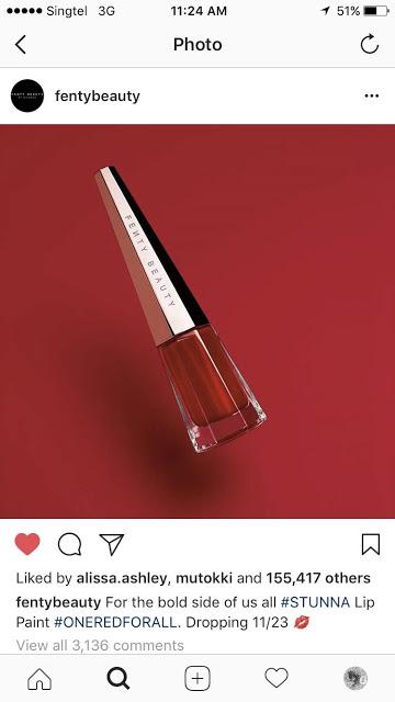 Preview: STUNNA lip paint by Fenty Beauty Preview: STUNNA lip paint by Fenty Beauty
