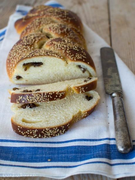 IL PANE DOLCE DEL SABATO – PANE RIPIENO DELLA SHABBAT IL PANE DOLCE DEL SABATO – PANE RIPIENO DELLA SHABBAT