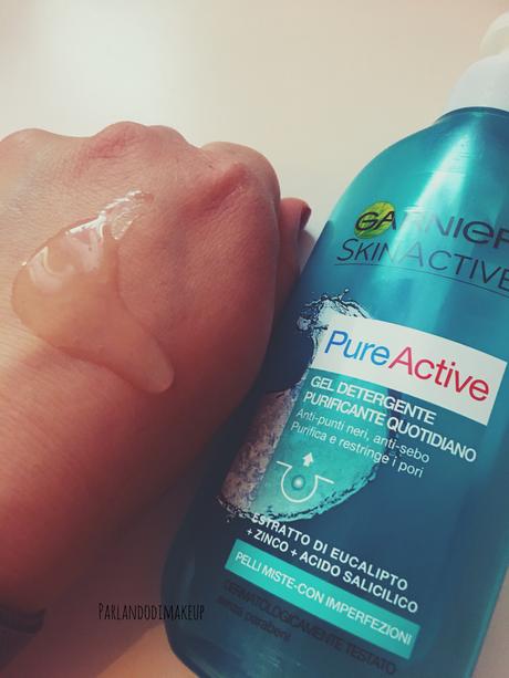 GARNIER – PURE ACTIVE, GEL DETERGENTE PURIFICANTE QUOTIDIANO- GARNIER – PURE ACTIVE, GEL DETERGENTE PURIFICANTE QUOTIDIANO-