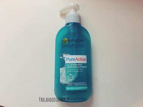 GARNIER – PURE ACTIVE, GEL DETERGENTE PURIFICANTE QUOTIDIANO- GARNIER – PURE ACTIVE, GEL DETERGENTE PURIFICANTE QUOTIDIANO-