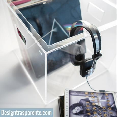 Box per dischi vinile Box per dischi vinile: contenitore per 33 giri.